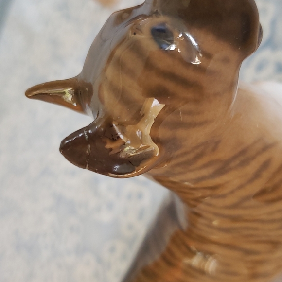 Two Boxer Dog Figurines Porcelain Figurine Copenhagen - Picture 11 of 16